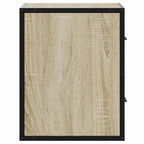 Comodino a Muro Rovere Sonoma 40x31x39,5 cm