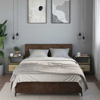 Comodini a Muro 2 pz Rovere Sonoma 40x31x39,5 cm
