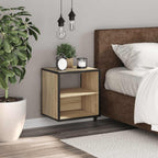 Comodino a Muro Rovere Sonoma 40x31x39,5 cm