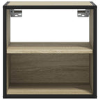 Comodino a Muro Rovere Sonoma 40x31x39,5 cm