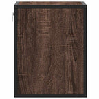 Comodino a Muro Rovere Marrone 40x31x39,5 cm