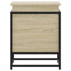 Contenitore con Coperchio Rovere Sonoma 40x40x51,5cm Truciolato