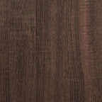 Contenitore con Coperchio Rovere Marrone 60x40x51,5 Truciolato
