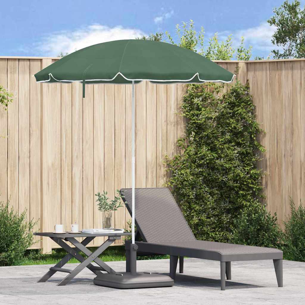 Ombrellone Verde 161 x 161 x 193 cm Poliestere