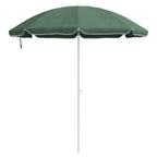 Ombrellone Verde 161 x 161 x 193 cm Poliestere