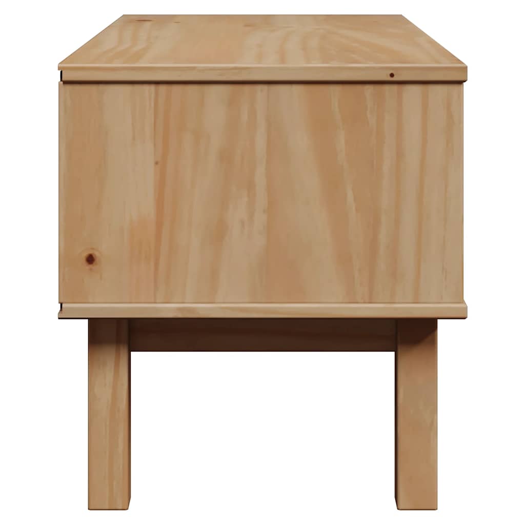 Panca da Corridoio OTTA 80x40x45 cm in Legno Massello di Pino