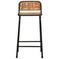 Sgabelli da Bar 2 pz 46x35,5x80 cm Legno Massello di Recupero