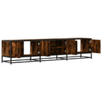 Mobile Porta TV Rovere Fumo 180x35x41 cm in Truciolato