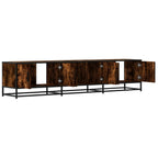 Mobile Porta TV Rovere Fumo 180x35x41 cm in Truciolato