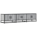 Mobile Porta TV Grigio Sonoma 180x35x41 cm in Truciolato