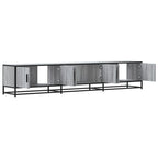 Mobile Porta TV Grigio Sonoma 210x35x41 cm in Truciolato