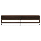 Mobile Porta TV Rovere Marrone 180,5x40x46 cm in Truciolato