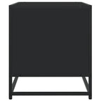 Mobile Porta TV Nero 180x40x46 cm in Legno Multistrato