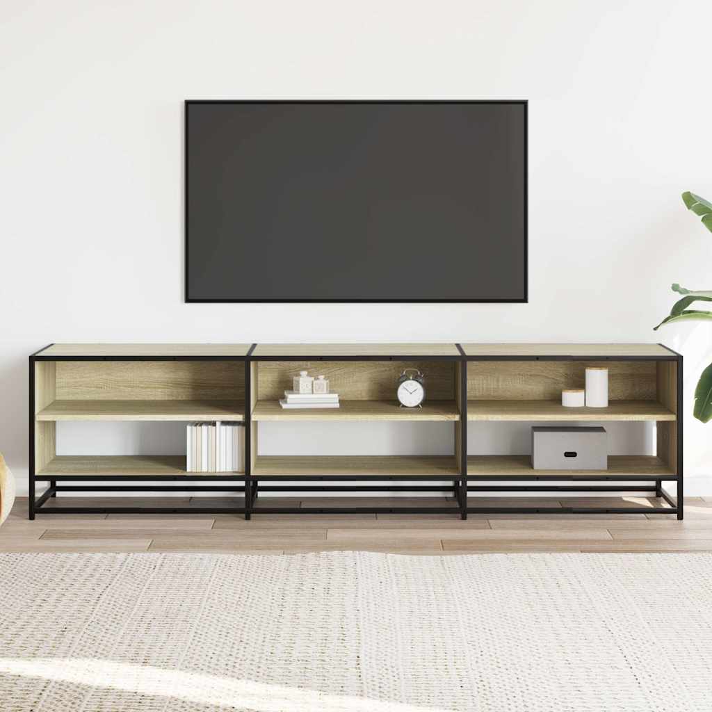 Mobile Porta TV Rovere Sonoma 180x40x46 cm in Truciolato