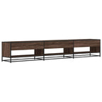 Mobile TV Rovere Marrone 270x40x46 cm in Truciolato