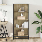 Libreria Rovere Sonoma 60x35x139 cm in Truciolato