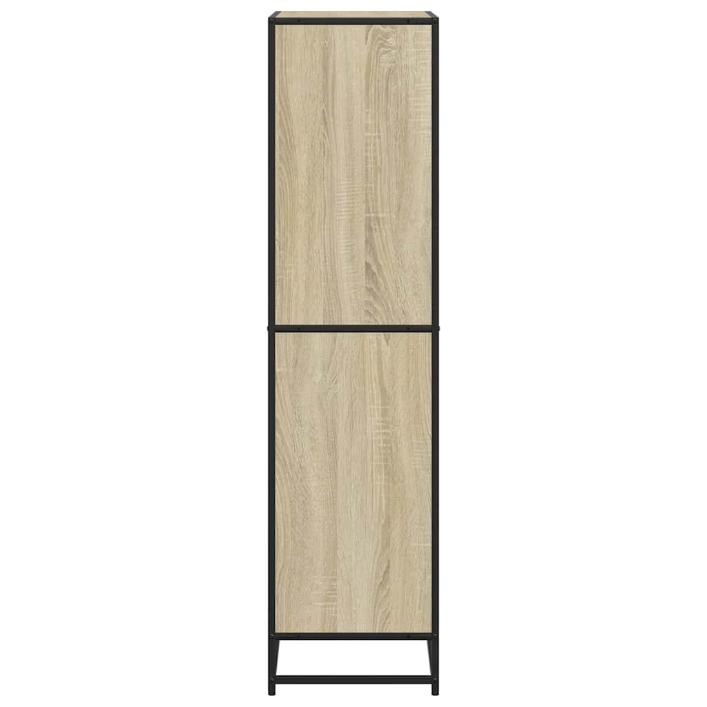 Libreria Rovere Sonoma 60x35x139 cm in Truciolato
