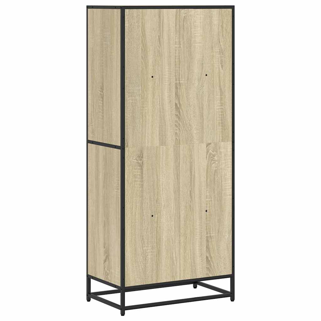 Libreria Rovere Sonoma 60x35x139 cm in Truciolato