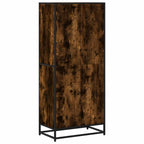 Libreria Rovere Fumo 60x35x139 cm in Truciolato