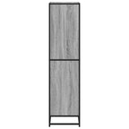 Libreria Grigio Sonoma 60x35x139 cm in Truciolato