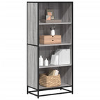Libreria Grigio Sonoma 60x35x139 cm in Truciolato