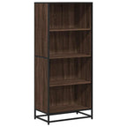Libreria Rovere Marrone 60x35x139 cm in Truciolato