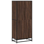 Libreria Rovere Marrone 60x35x139 cm in Truciolato
