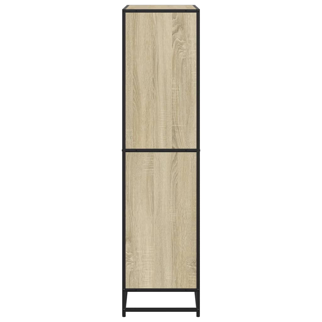 Libreria Rovere Sonoma 80,5x35x139 cm in Truciolato