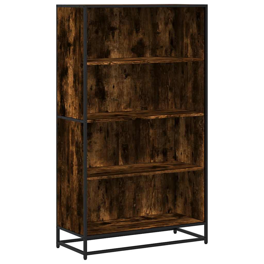 Libreria Rovere Fumo 80,5x35x139 cm in Truciolato