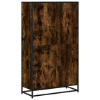 Libreria Rovere Fumo 80,5x35x139 cm in Truciolato
