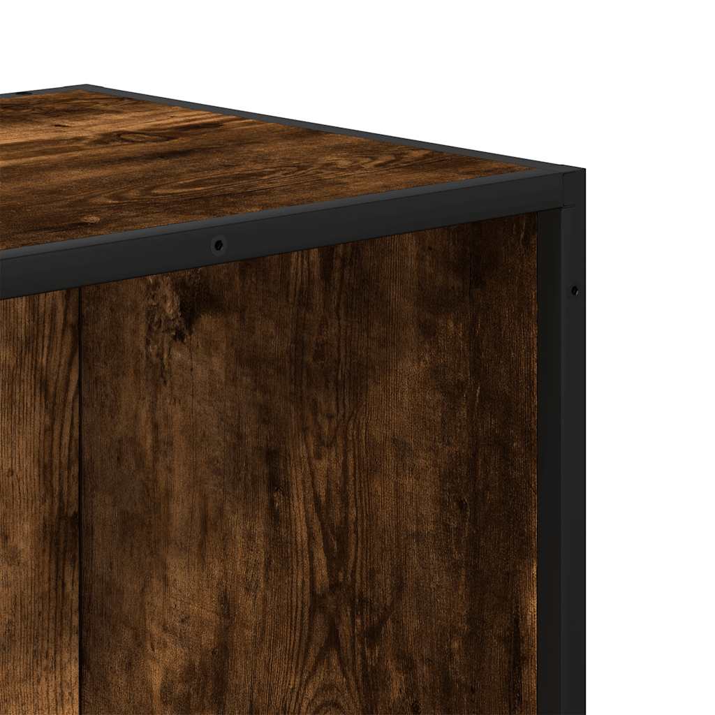 Libreria Rovere Fumo 80,5x35x139 cm in Truciolato