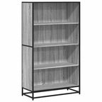 Libreria Grigio Sonoma 80,5x35x139 cm in Truciolato