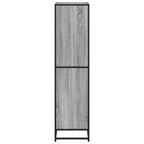 Libreria Grigio Sonoma 80,5x35x139 cm in Truciolato