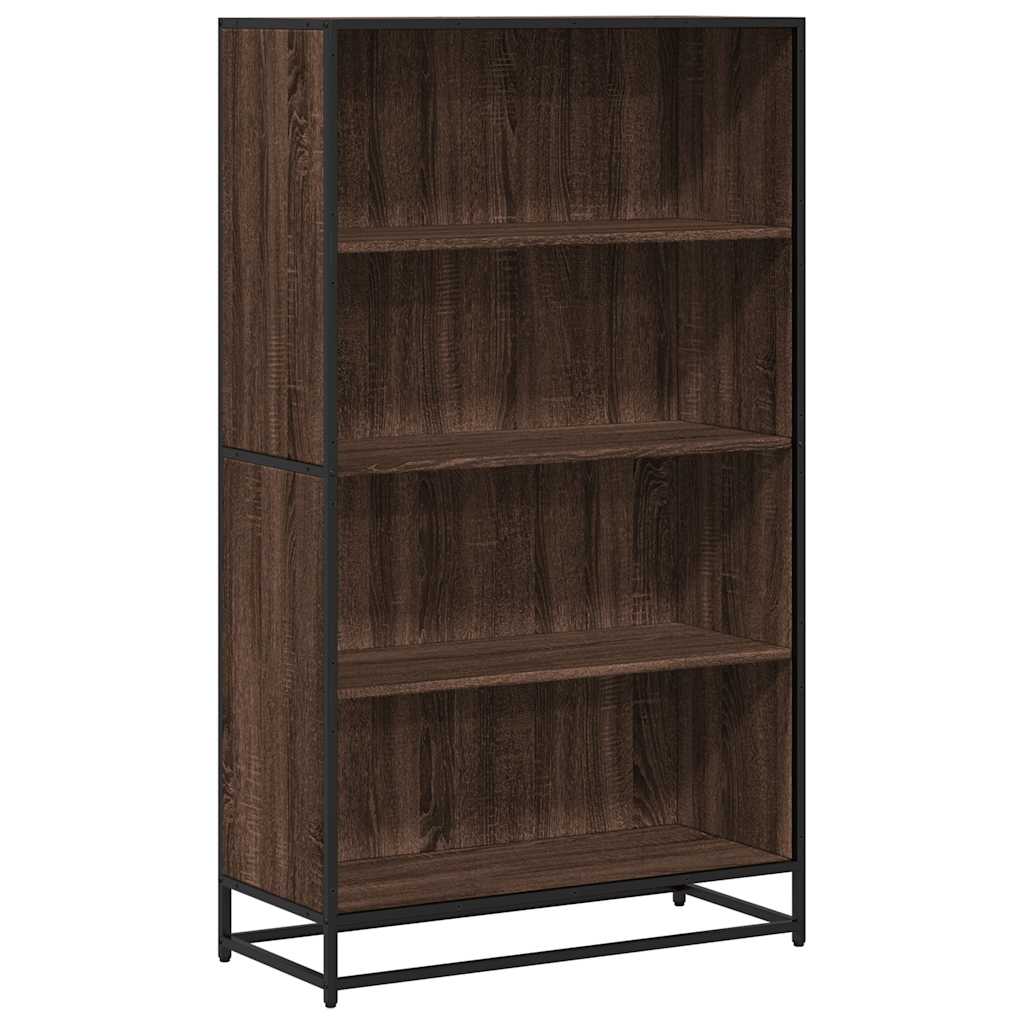 Libreria Rovere Marrone 80,5x35x139 cm in Truciolato