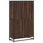 Libreria Rovere Marrone 80,5x35x139 cm in Truciolato
