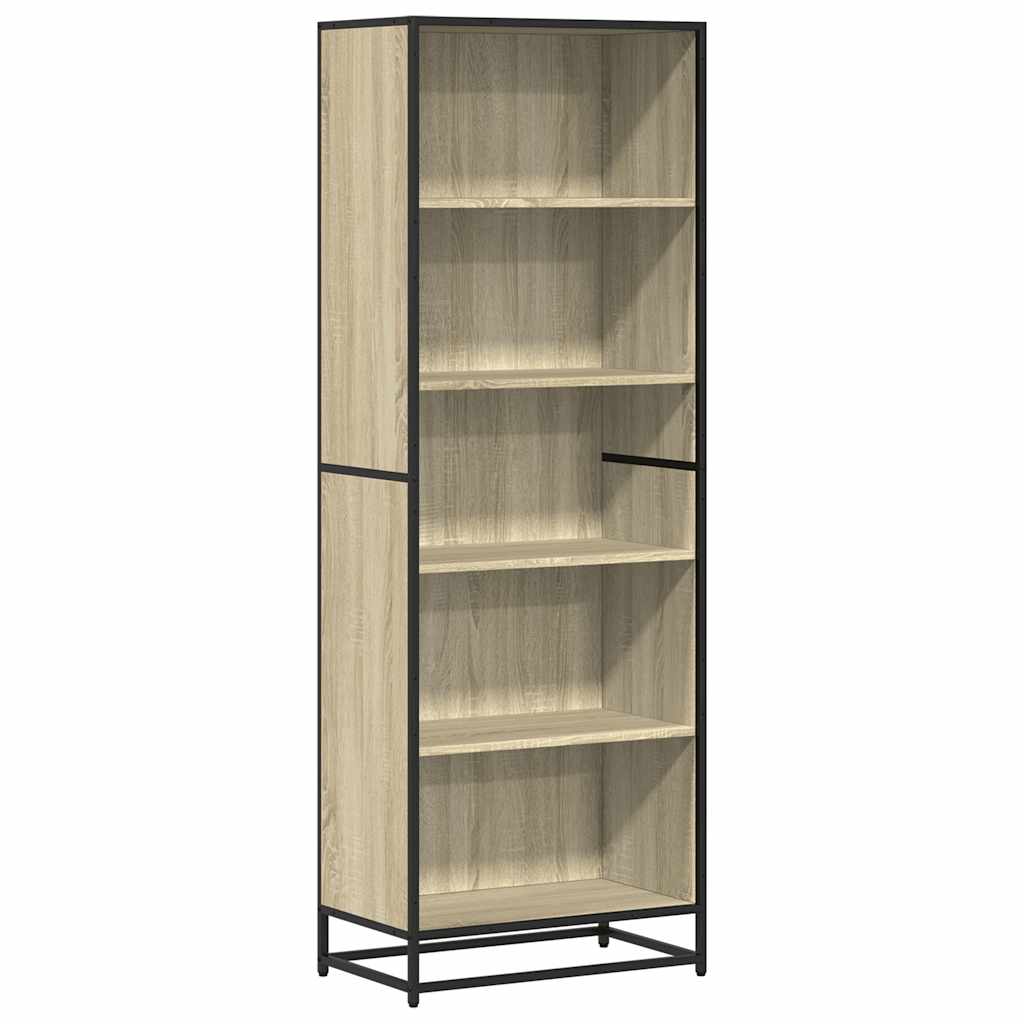 Libreria Rovere Sonoma 60x35x170,5 cm in Truciolato