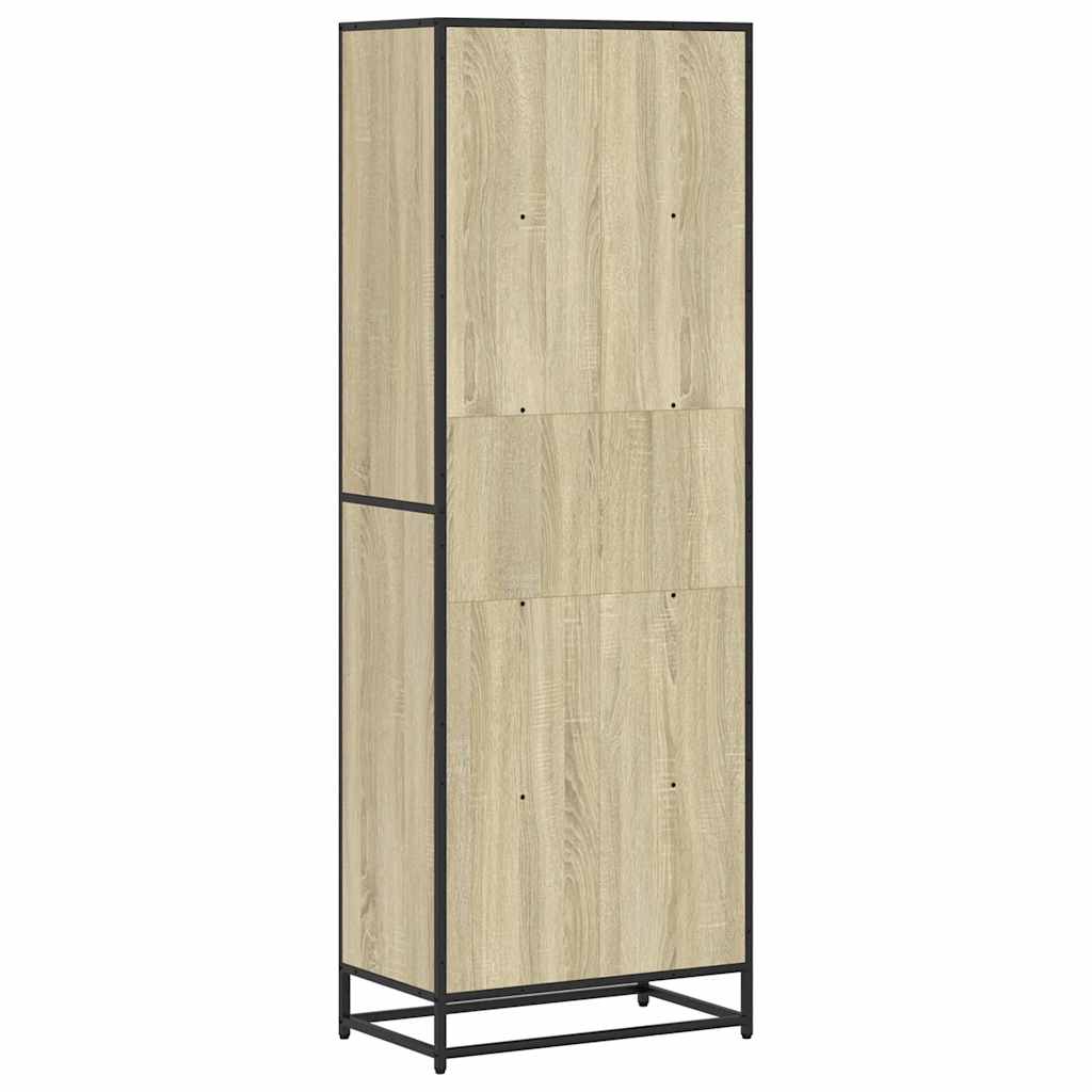 Libreria Rovere Sonoma 60x35x170,5 cm in Truciolato