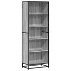 Libreria Grigio Sonoma 60x35x170,5 cm in Truciolato