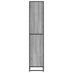 Libreria Grigio Sonoma 60x35x170,5 cm in Truciolato