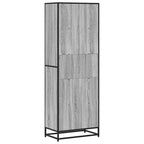 Libreria Grigio Sonoma 60x35x170,5 cm in Truciolato