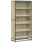 Libreria Rovere Sonoma 80,5x35x170,5 cm in Truciolato