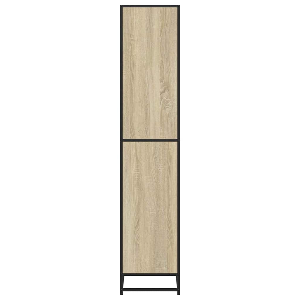 Libreria Rovere Sonoma 80,5x35x170,5 cm in Truciolato