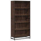 Libreria Rovere Marrone 80,5x35x170,5 cm in Truciolato
