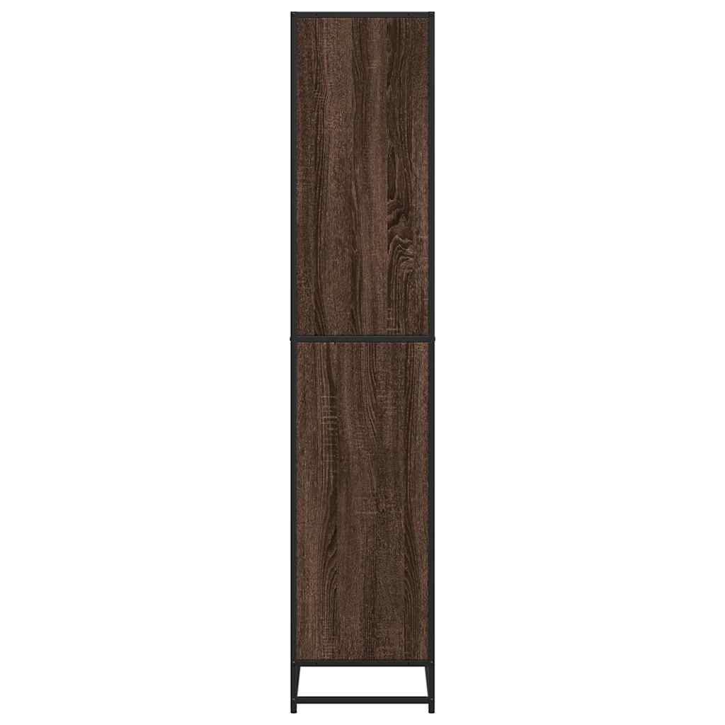 Libreria Rovere Marrone 80,5x35x170,5 cm in Truciolato