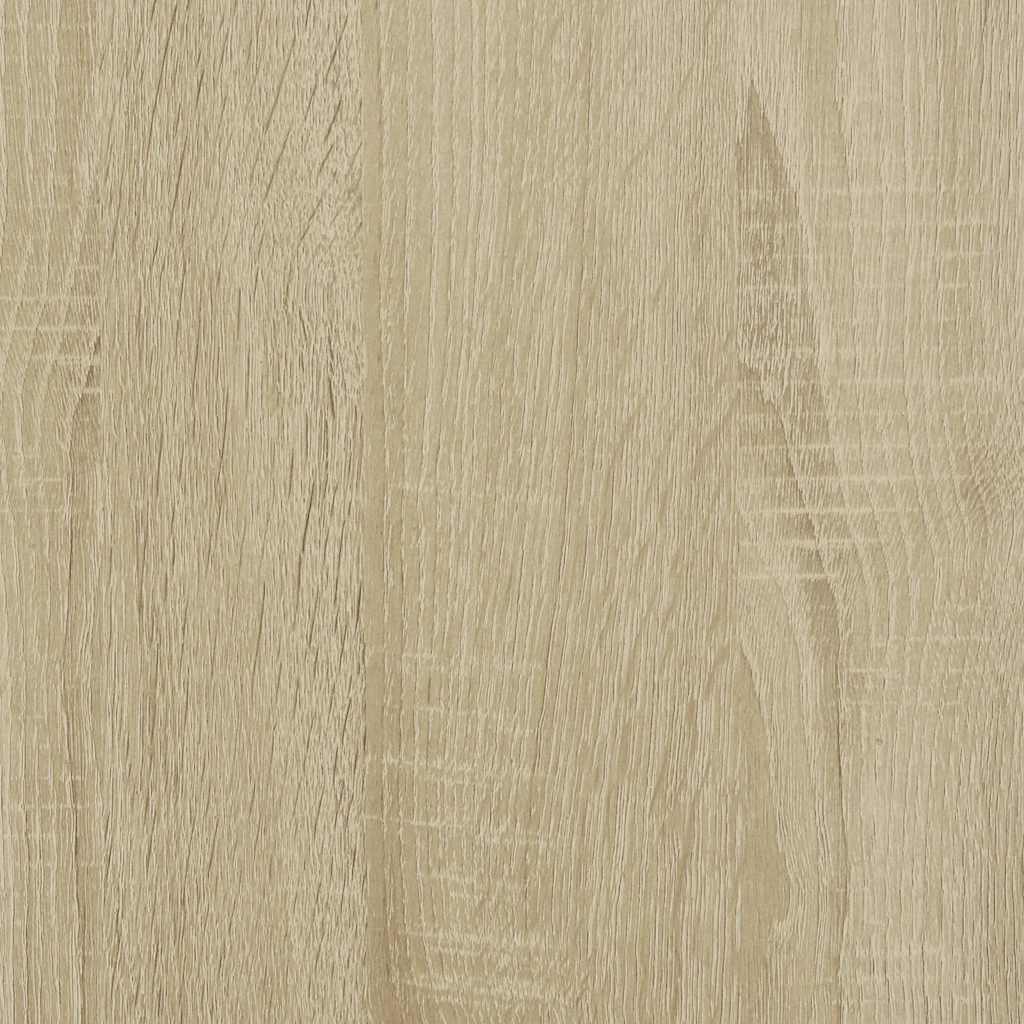 Libreria Rovere Sonoma 97,5x33x107,5 cm Multistrato e Metallo