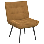 Poltrona Relax 64x74x84 cm Marrone in Velluto