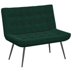 Panca Verde Scuro 110x74x84 cm in Velluto