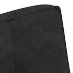 Panca Nera 110x74x84 cm in Velluto