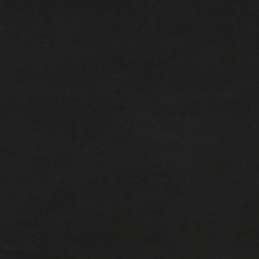 Panca Nera 110x74x84 cm in Velluto