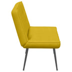 Panca Gialla 110x74x84 cm in Velluto
